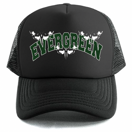 Forest Green Evergreen x Monarch Trucker Hat